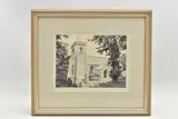 Calder vale church by Alfred Wainwright, ink, sold Feb 2023