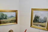Ponies at tatenhill by Dennis Harper, oil on canvas, sold Feb 2023