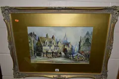 Comprising ' by Cecil Jack Keats, watercolor, sold Feb 2023