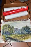 Untitled by Stanley Joyce, WATERCOLOUR, sold Feb 2023