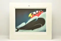 A whale of a time by Doug Hyde, print, sold Feb 2023
