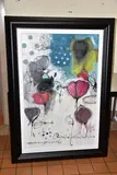 Love you in the dark by Annie Rodrigue, mixed media on canvas, sold Jan 2023