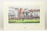 Lunch on the green by Henderson Cisz, print, sold Jan 2023
