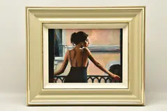 Balcony at buenos aires vi by Fabian Perez, print, sold Jan 2023