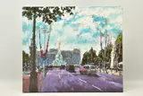 Celebrating on the mall by Timmy Mallett, print, sold Jan 2023