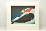 A whale of a time by Doug Hyde, print, sold Jan 2023