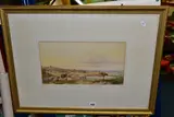 UNTITLED PASTORAL LANDSCAPE, sheep are grazing and resting by Frederick Williamson, 1868, print (other), sold Jan 2023