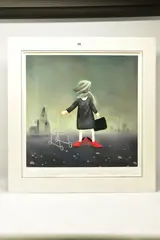 Sunday best by Mackenzie Thorpe, print, sold Jan 2023