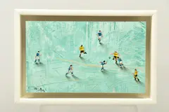 Touch by Craig Alan, mixed media on board, sold Dec 2022