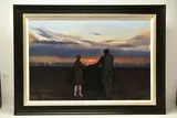 The light between us by Kevin Day, oil on canvas, sold Dec 2022