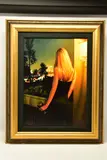 Night lights by Carrie Graber, oil on canvas, sold Dec 2022