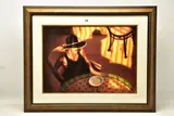 Barcelona by Carrie Graber, oil, sold Dec 2022