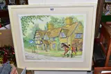 An english school landscape by Ernest Walbourne, oil on canvas, offered Dec 2022