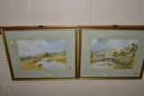 Comprising a by Sidney Watts, oil, sold Dec 2022