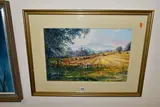 Sixteen watercolours by the worcestershire artist by John H. Instance, watercolor, sold Dec 2022