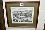 Burnsall by Alfred Wainwright, print, sold Dec 2022