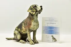 Paying attention by April Shepherd, sculpture, sold Dec 2022