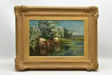 Blossomtime in the vale of evesham, worcestershire by Arthur William Redgate, oil on canvas, sold Nov 2022