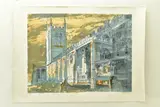 Long melford church by John Piper, print, sold Nov 2022