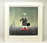 Sunday best by Mackenzie Thorpe, print, sold Nov 2022