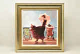 Dancing on the deck by Mark Spain, print, sold Nov 2022