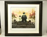All our yesterdays by Mackenzie Thorpe, print, sold Nov 2022