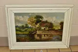 Cottage near warwick by George Barker, photograph, sold Nov 2022