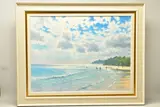 Barbados by James D. Preston, oil on canvas, sold Oct 2022