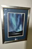 comprising a M. Foster watercolour / gouache by Seven Framed Decorative Pictures And Prints, watercolour, sold Oct 2022