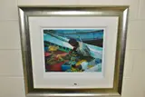 Mending the nets by Rolf Harris, print, offered Oct 2022
