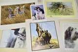 comprising David Shepherd 'Cheetah' 1010/1500, by Signed Limited Edition Animal Themed Prints, print, sold Oct 2022