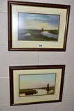 Cantlers dyke by William Luker Senior, 1891, oil on board, sold Oct 2022