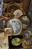 to include a George Baxter print titled 'The Lovers Letterbox', in card mount by Pictures And Prints, print, sold Aug 2022