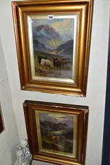Untitled by Charles W. Oswald, oil, sold Aug 2022