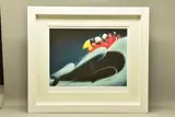 A whale of a time by Doug Hyde, print, sold Aug 2022