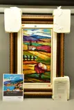 Tuscany view by Slava Brodinsky, serigraph, offered Aug 2022