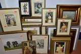 to include a David French print of Red Rum at the Grand by Twenty-one Assorted Decorative Pictures, print, sold Aug 2022