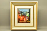 Ascot elegance by Mark Rowbotham, mixed media on paper, sold Jul 2022