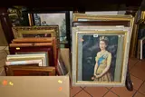 to include a Burnett Parisian scene oil on canvas, approximate size 50cm x by Paintings And Prints Etc, oil on canvas, sold Jul 2022