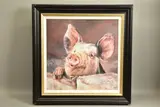 Pig tale by Debbie Boon, print, sold Jul 2022