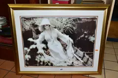 A SIGNED LITHOGRAPHIC PRINT, depicting a by Patrick Lichfield, PRINT, sold Jul 2022