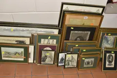 to include Michael Burghers (1653-1727) topographical prints comprising by Pictures And Prints Etc, watercolour, sold Jun 2022