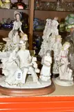 most marked A Balconi, including a bride and groom, by Seven Resin Figures And Figure Groups, sculpture, sold Jun 2022