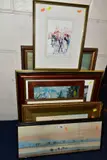 comprising Garman Morris watercolour 'Off Yarmouth' fishing boats on the by Th Century Paintings Etc, 1906, watercolour, sold Jun 2022