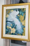 to include Jessie Arms Botke 'Copa de Oro' peacock print, by Decorative Paintings And Prints Etc, print, sold Jun 2022