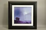 Lavender skies by Barry Hilton, print, sold Jun 2022