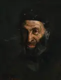 Head of a Rabbi Signed F Arntzenius by Floris Arntzenius, Oil on canvas, offered May 2022