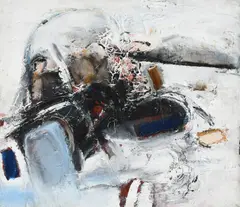 Levant II Signed by Paul Feiler, Oil on canvas, sold May 2022