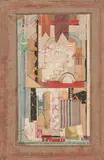 Cubist composition Signed and dated F by Francois Dreulle, Collage, sold May 2022