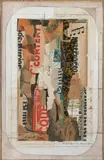 Cubist composition Signed by Francois Dreulle, Collage, offered May 2022